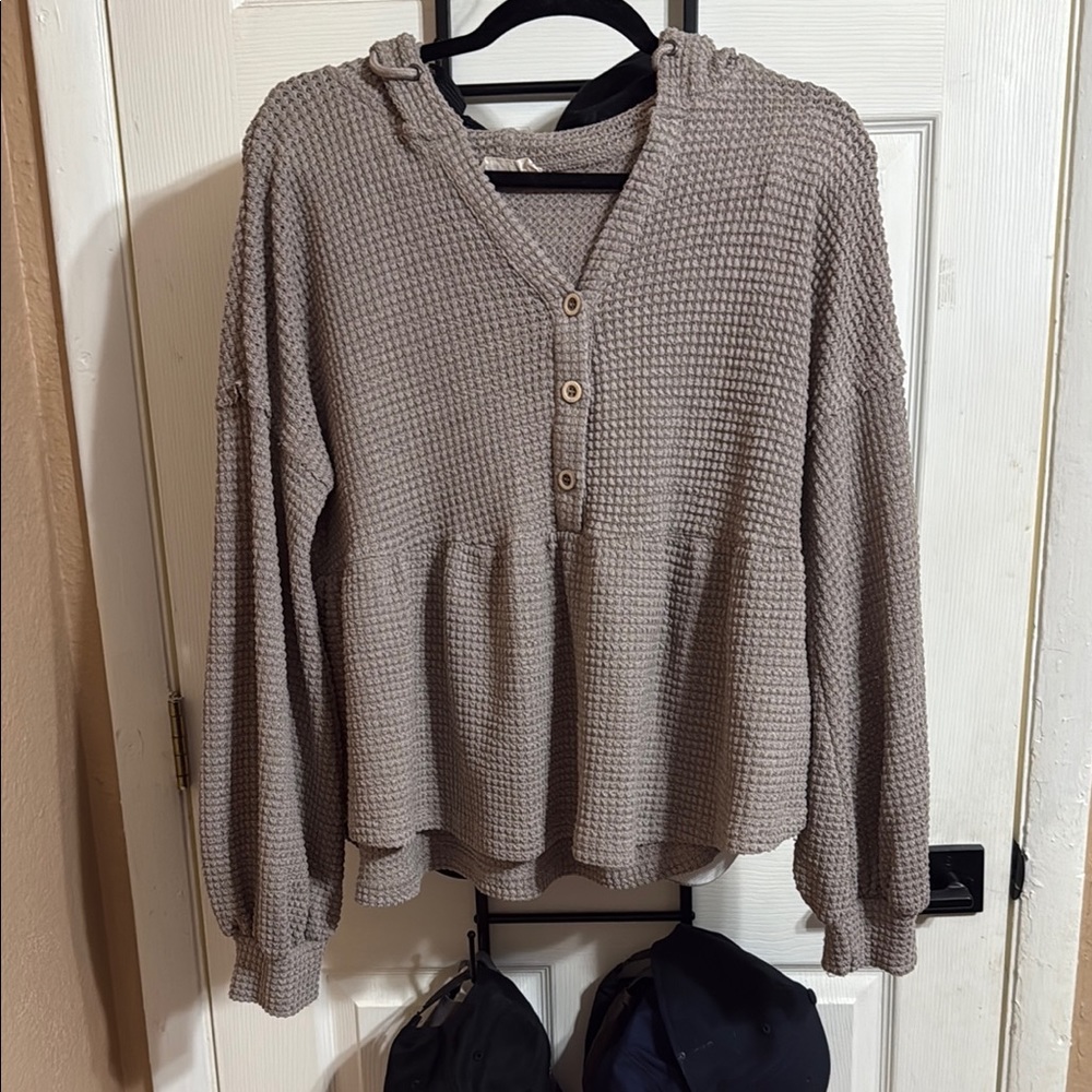 Women's Taupe Sweater
